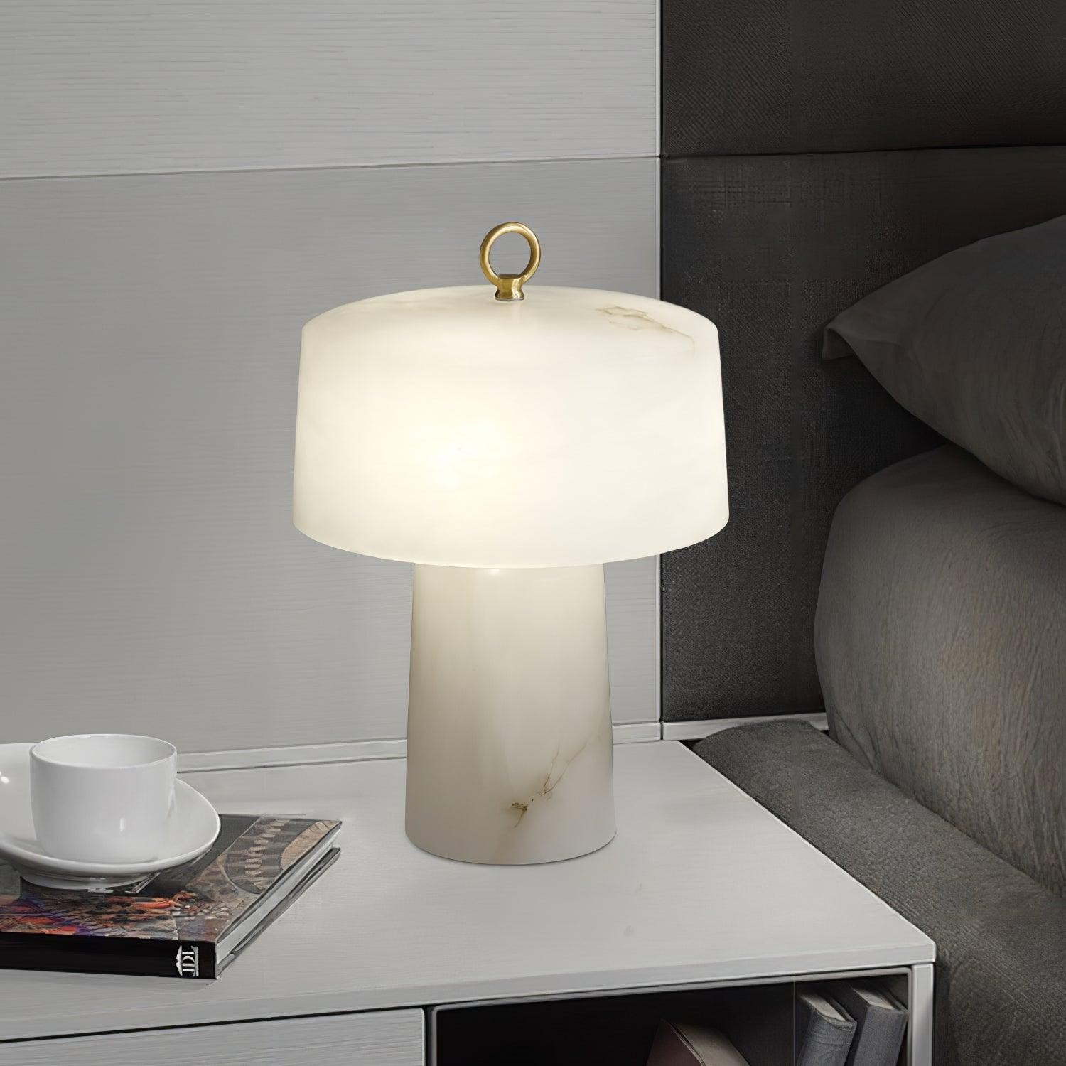 Light Luxury Style Marble Stone Table Lamp M583