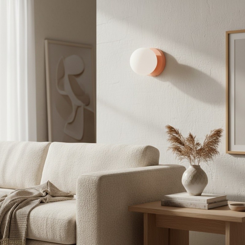 Nuevola Soft Sculptural Wall Light - Minimal Decorative Wall Lamp for Modern Indoor Spaces T528