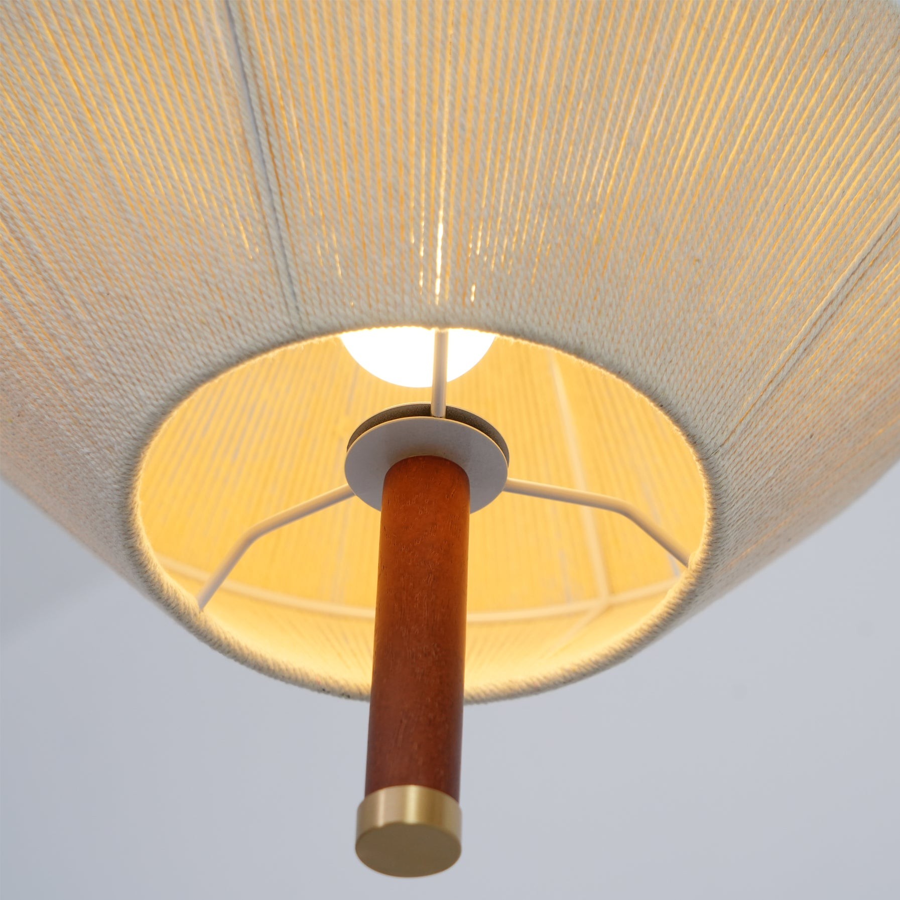 Japanese Wabi-Sabi Style Woven Fabric Pendant Lamp M109