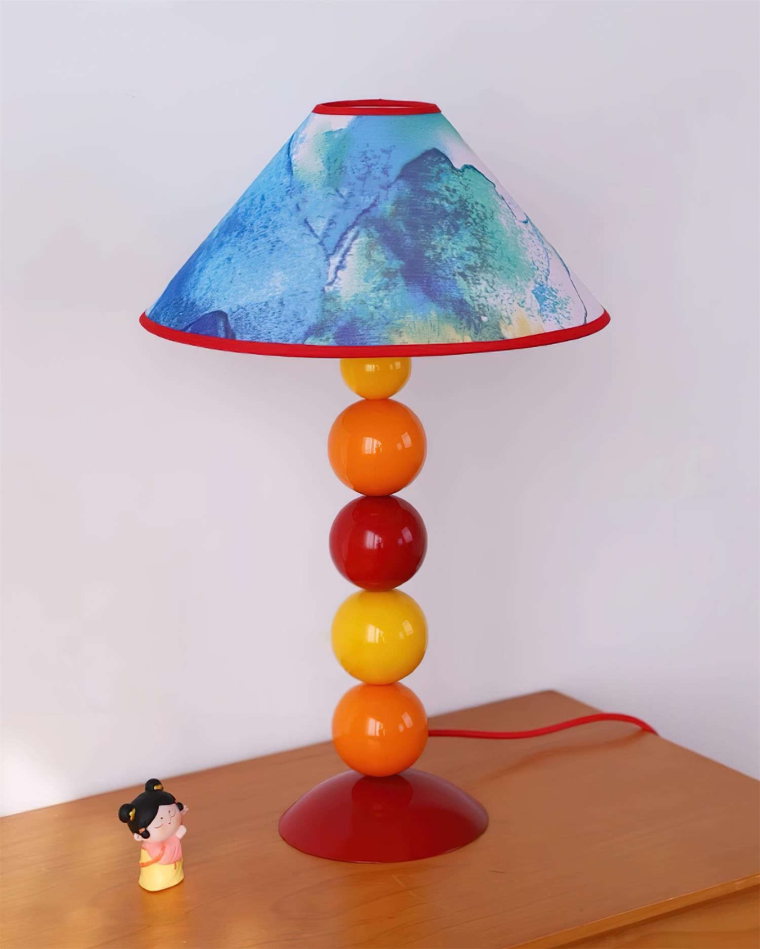 Retro Coloful Stacking Ball Table Lamp M329