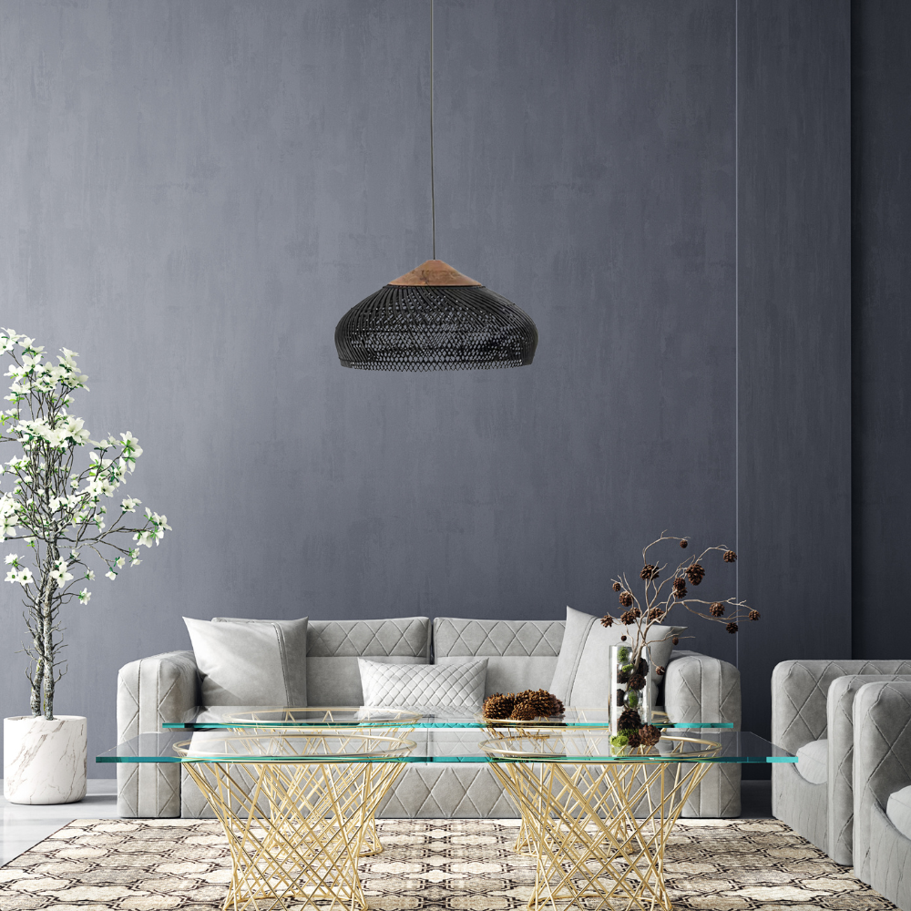 Retro Bohemian Rattan Pendant Light D836