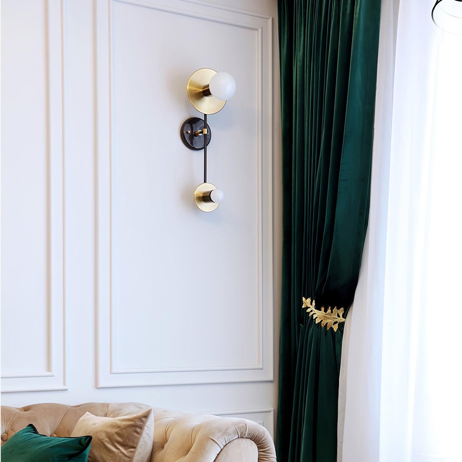 Simple Crystal Bubble Wall Light M579