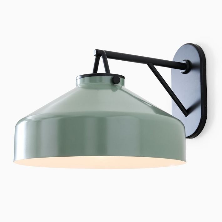 Hanton Minimalist Outdoor Wall Light - Matte Metal Industrial Sconce for Modern Spaces T154