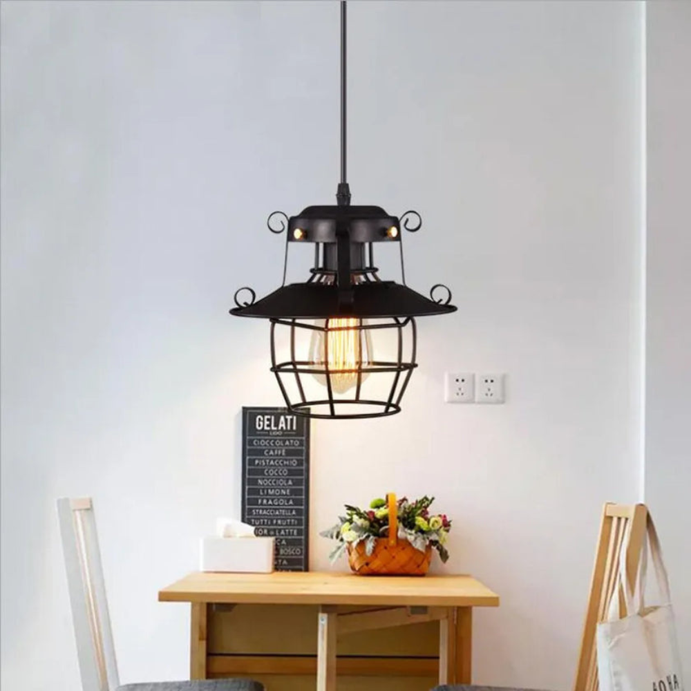 Brilliant Industrial Ceiling Light D817