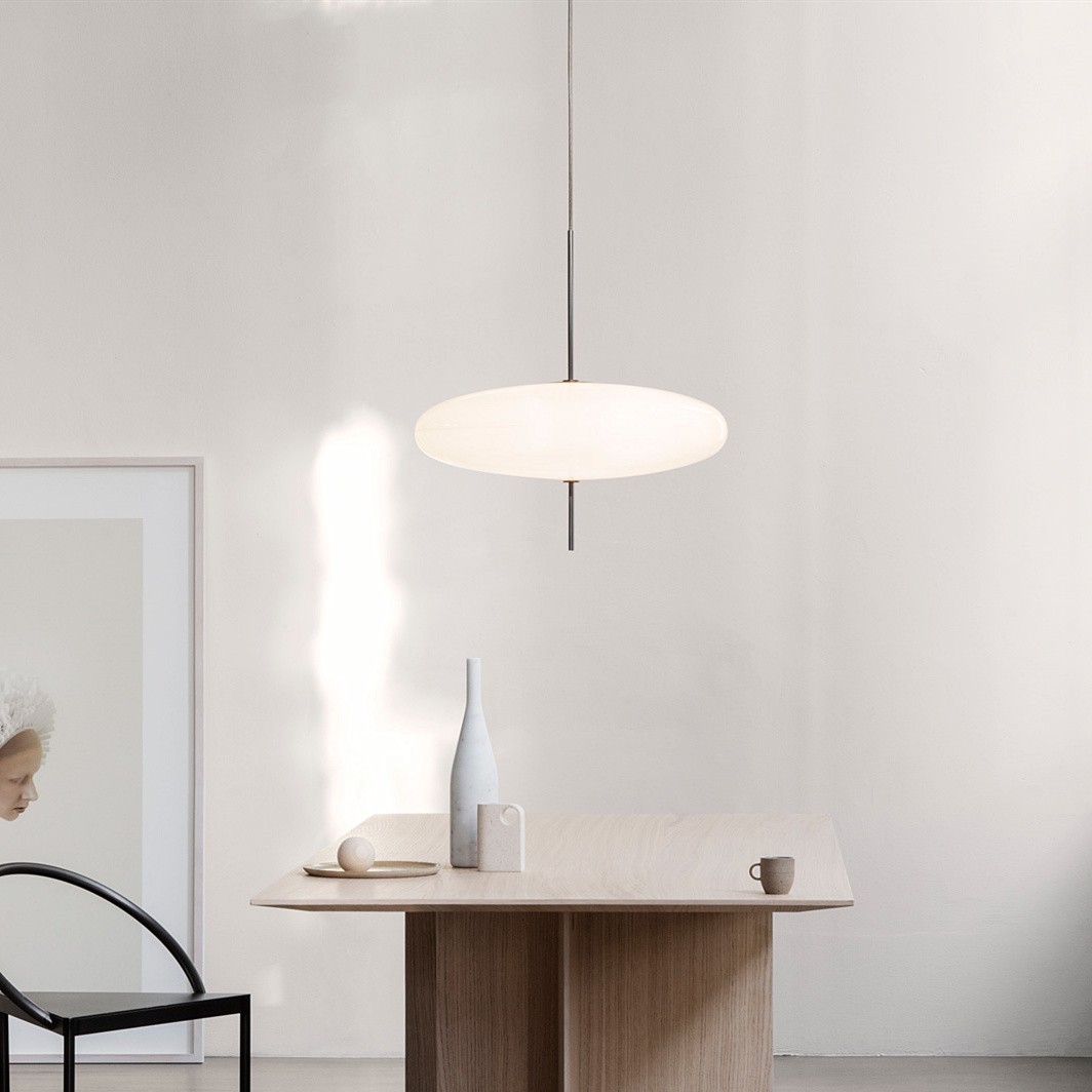 Modern Elliptical Shape Pendant Light