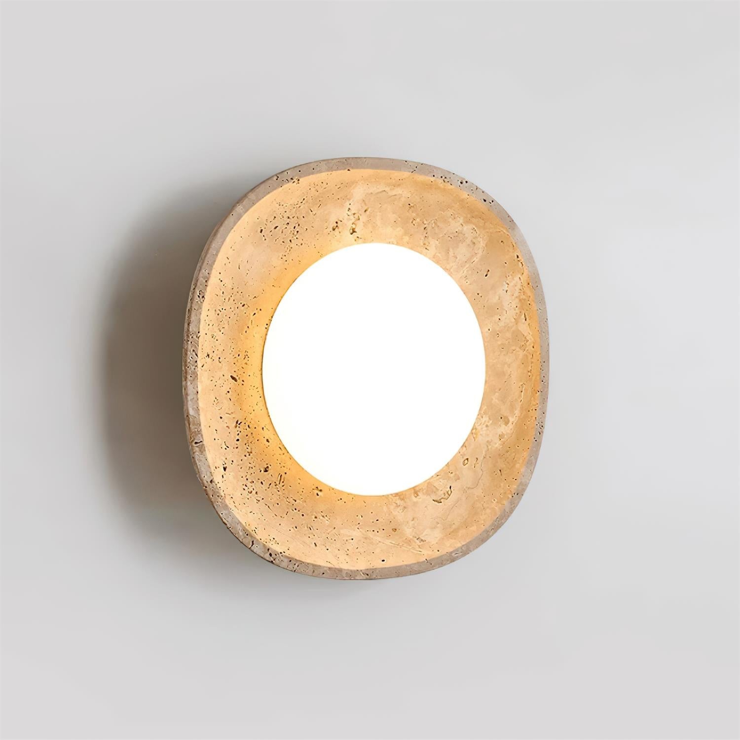 Japanese Style Wabi-Sabi Stone Wall Lamp M263