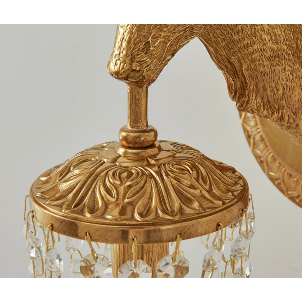 Antler Crystal Wall Lamp D740