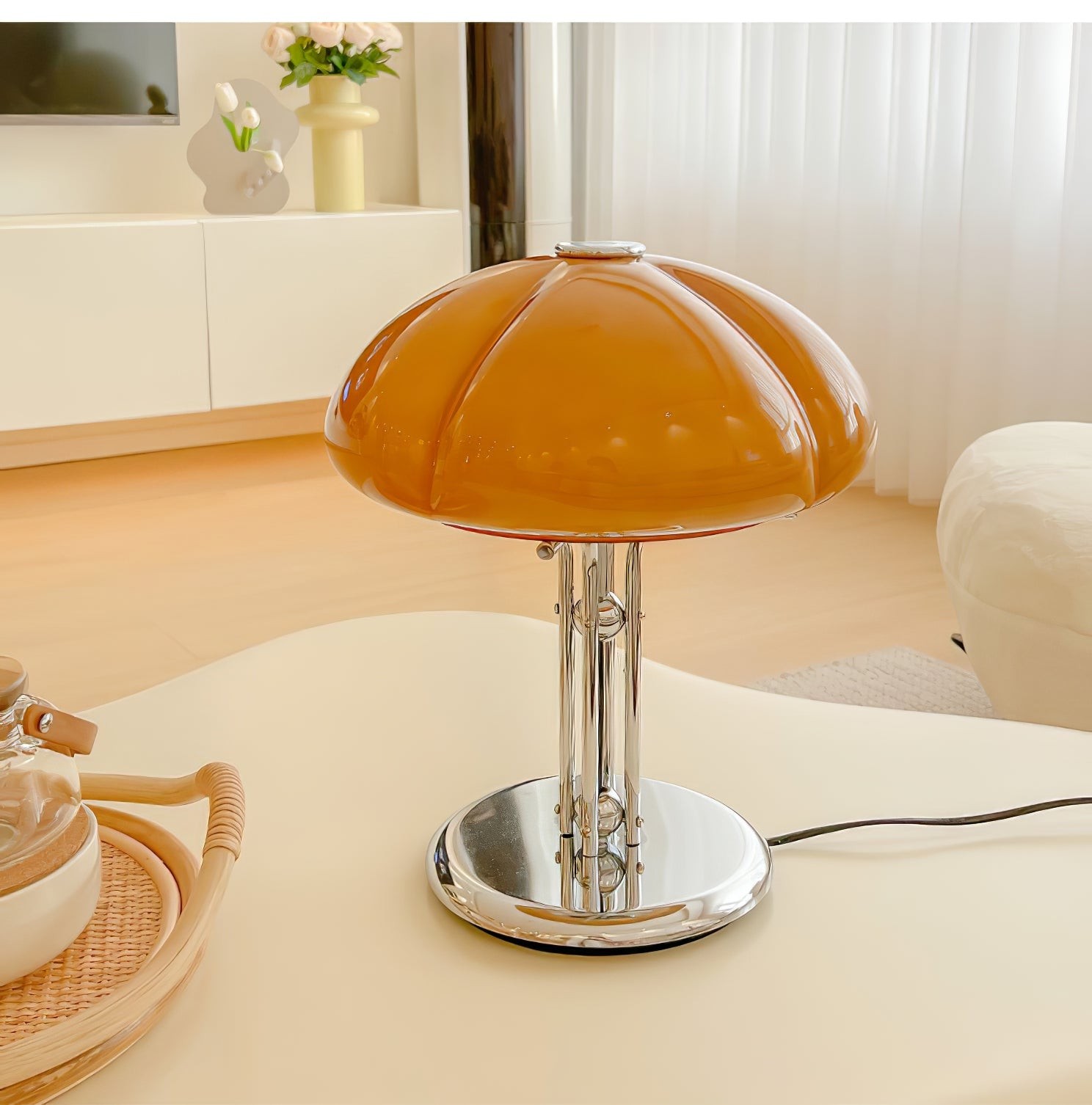 Modern Creative Vintage Mushroom Bauhaus Glass Table Lamp M415