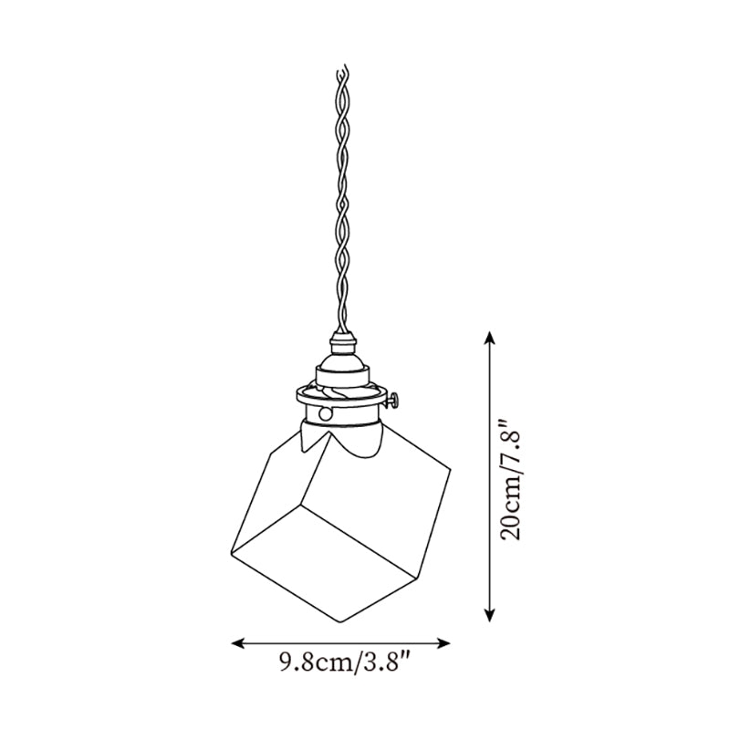 Felix Glass Pendant Lamp D38