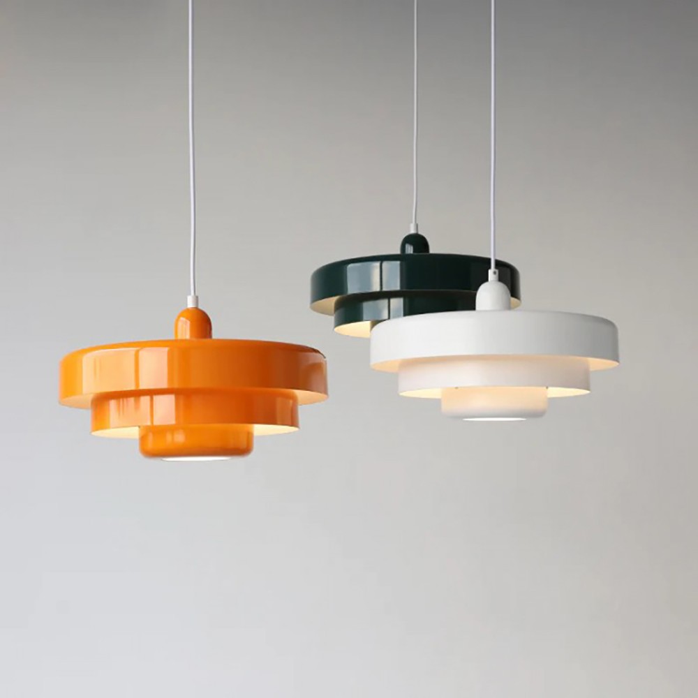 Triple Layer Disc Macaron Cake Pendant Light S90