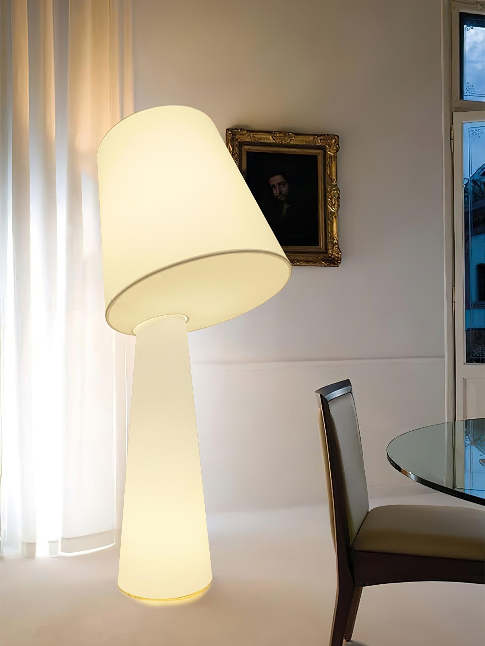 Column Fabric Floor Lamp Suitable For Living Room M76