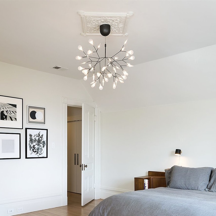 Scandinavian Branching LED Chandelier for Living Room