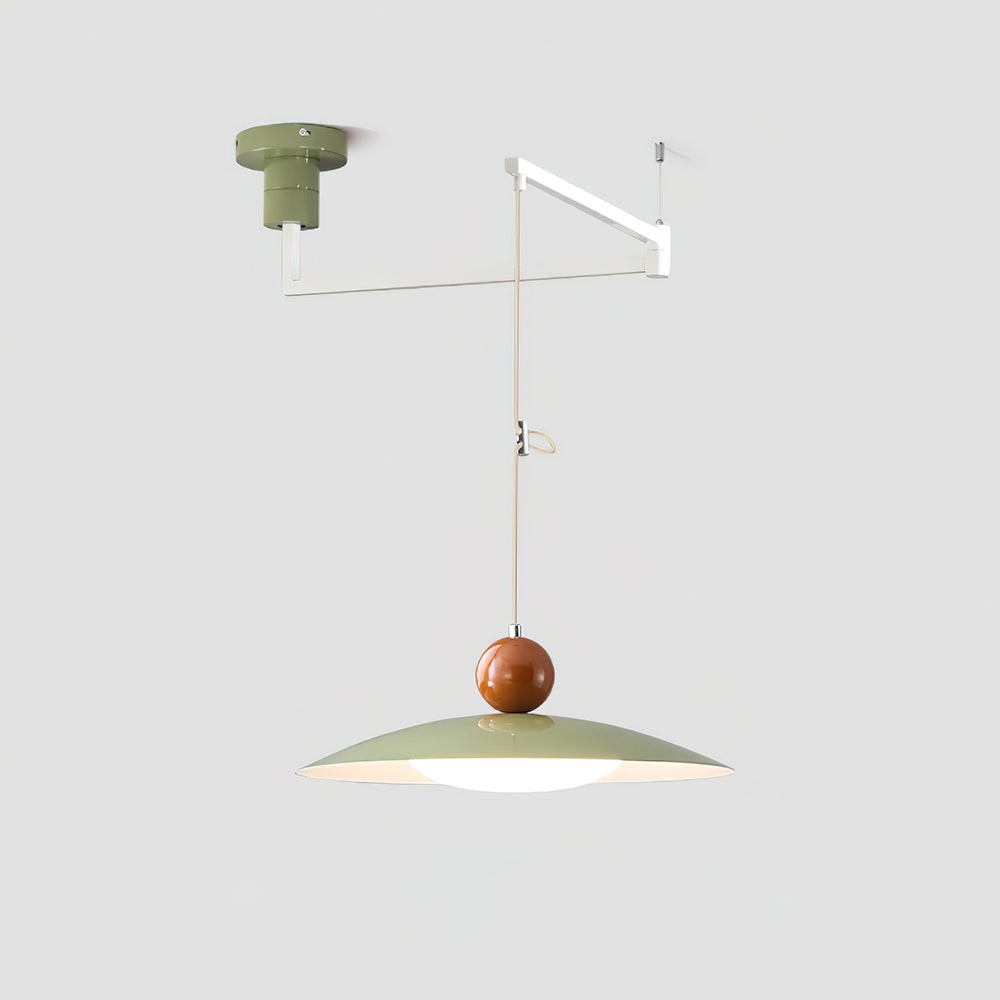 Nordic Flying Saucer Swing Arm Movable Pendant Light M213
