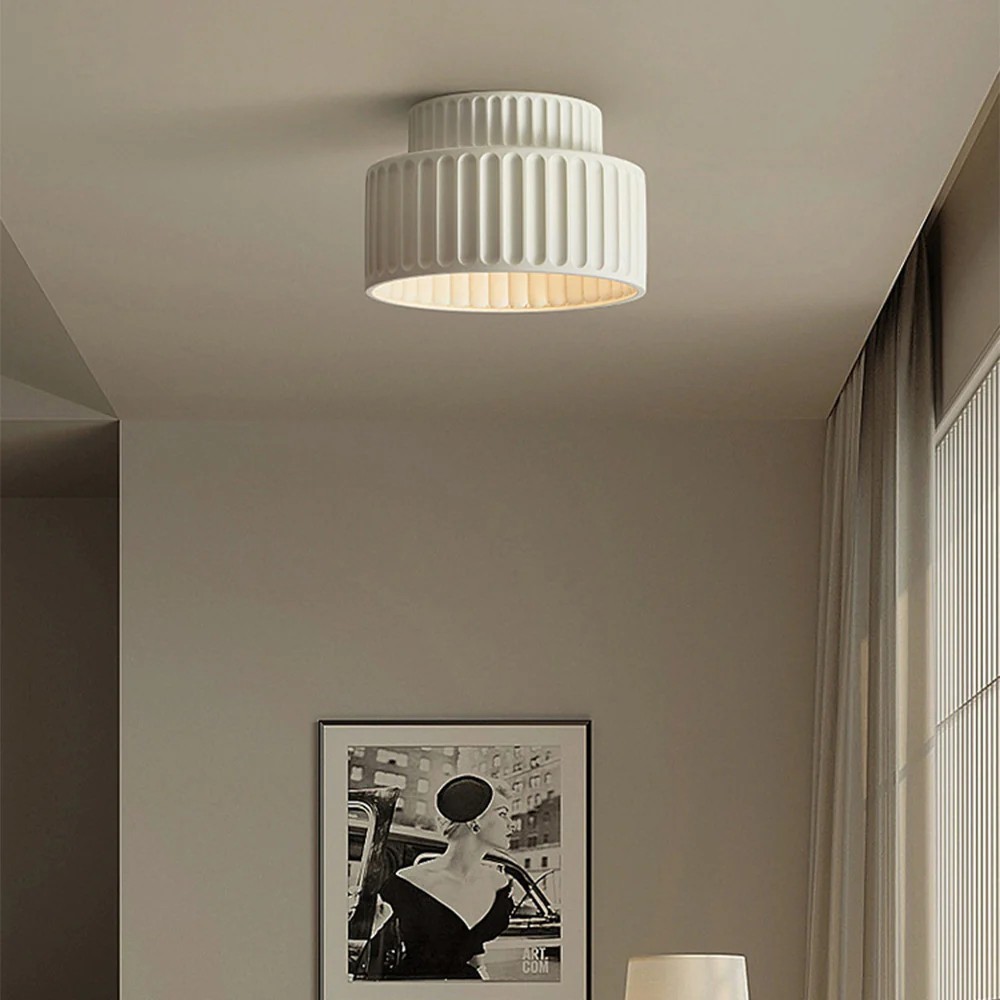 Nordic Decorative Kami Resin Ceiling Light S124