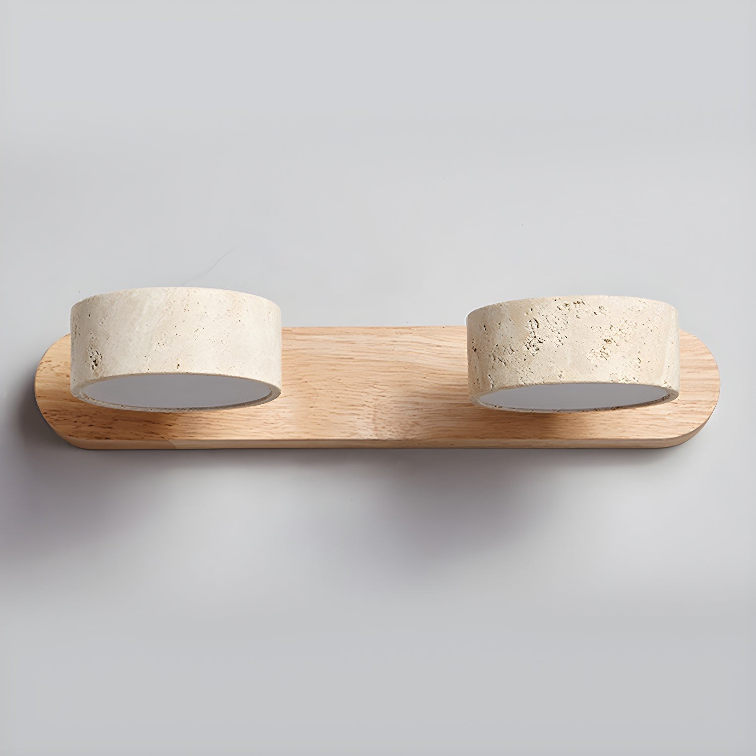 Natural Travertine Dual Wall Lamp G115