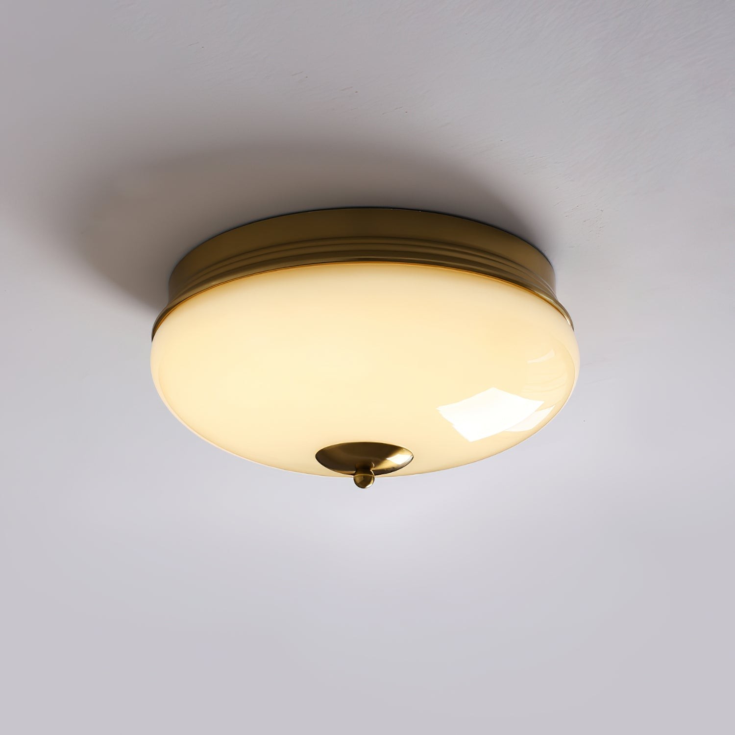 European Mid Century Cream Ceiling Light M242