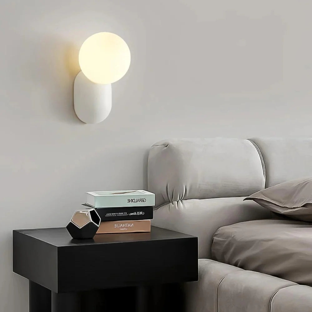 Luma Nordic Glass Orb Wall Light D784