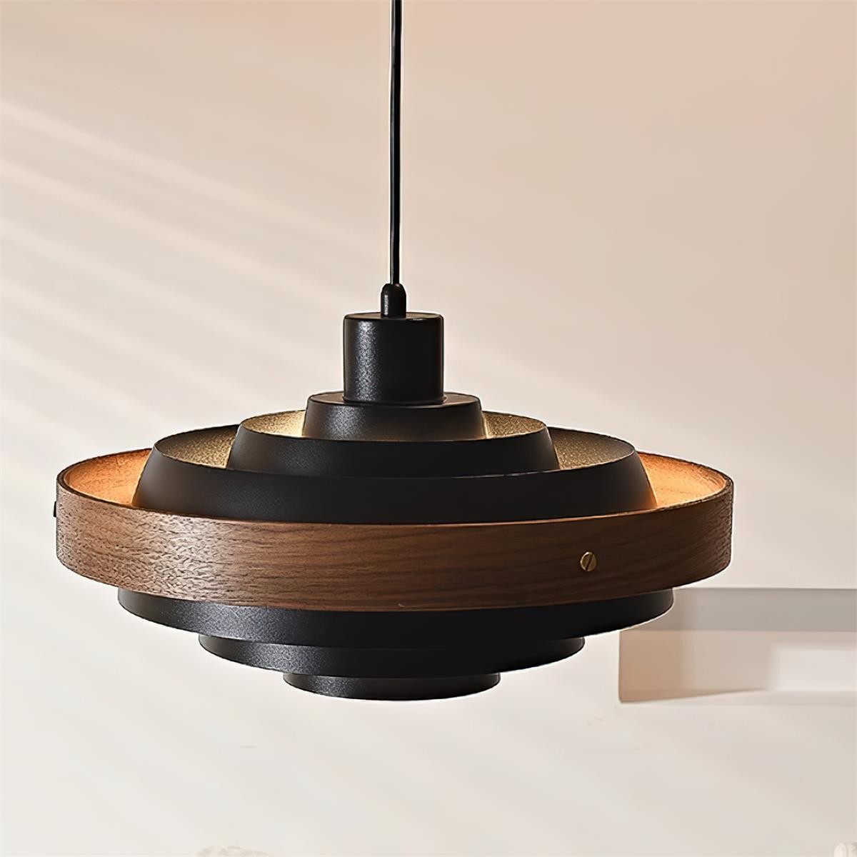 Layervelle Nordic Multi-Tiered Drum Shade Pendant Light M280