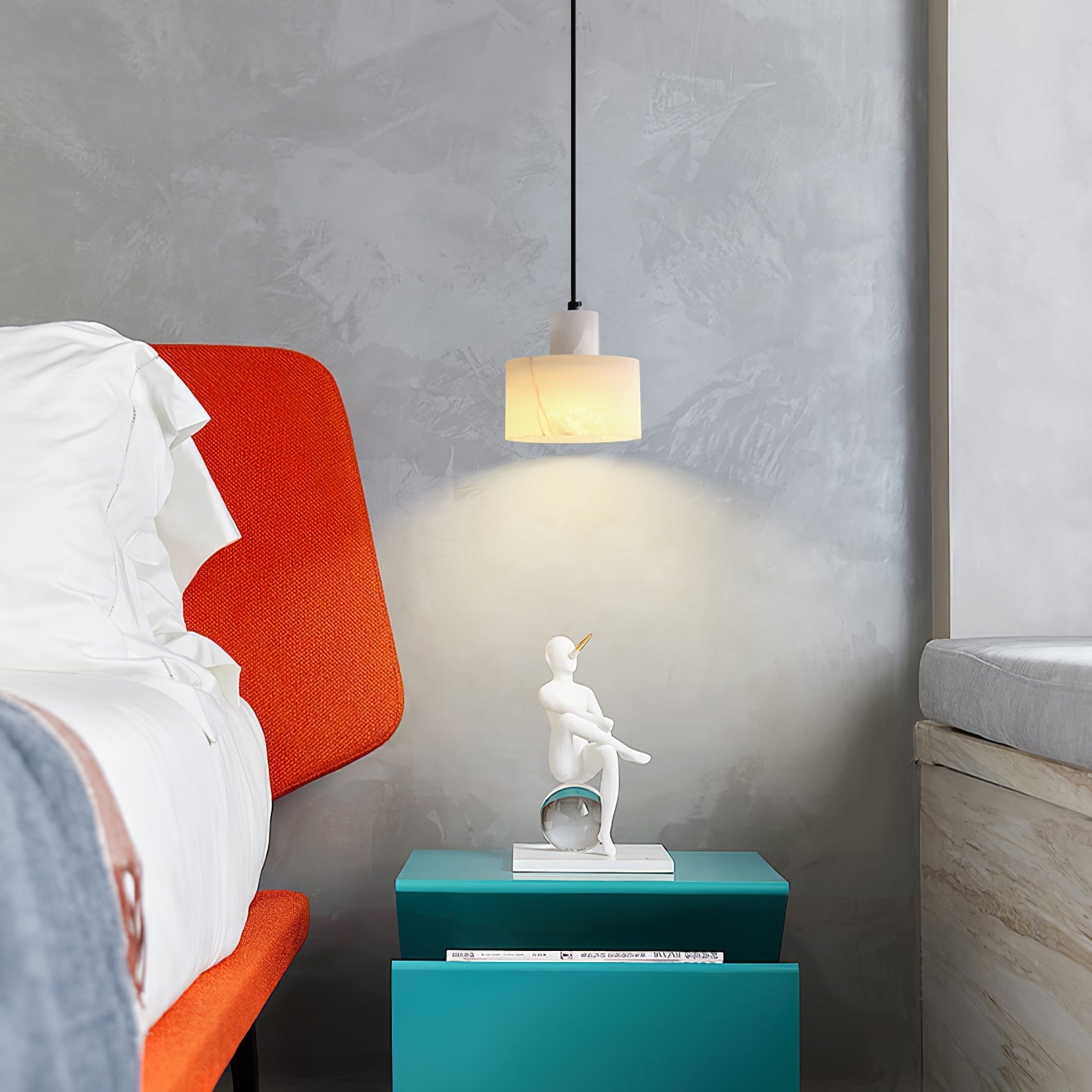 Cyls Alabaster Pendant Lamp D402