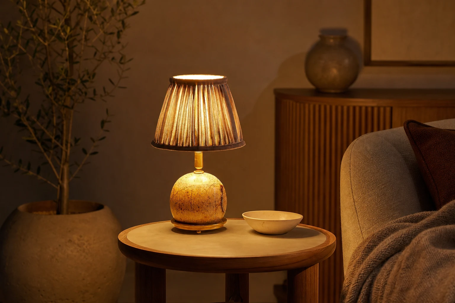 Lampa stołowa Ferdy D753 w stylu lifestylowym