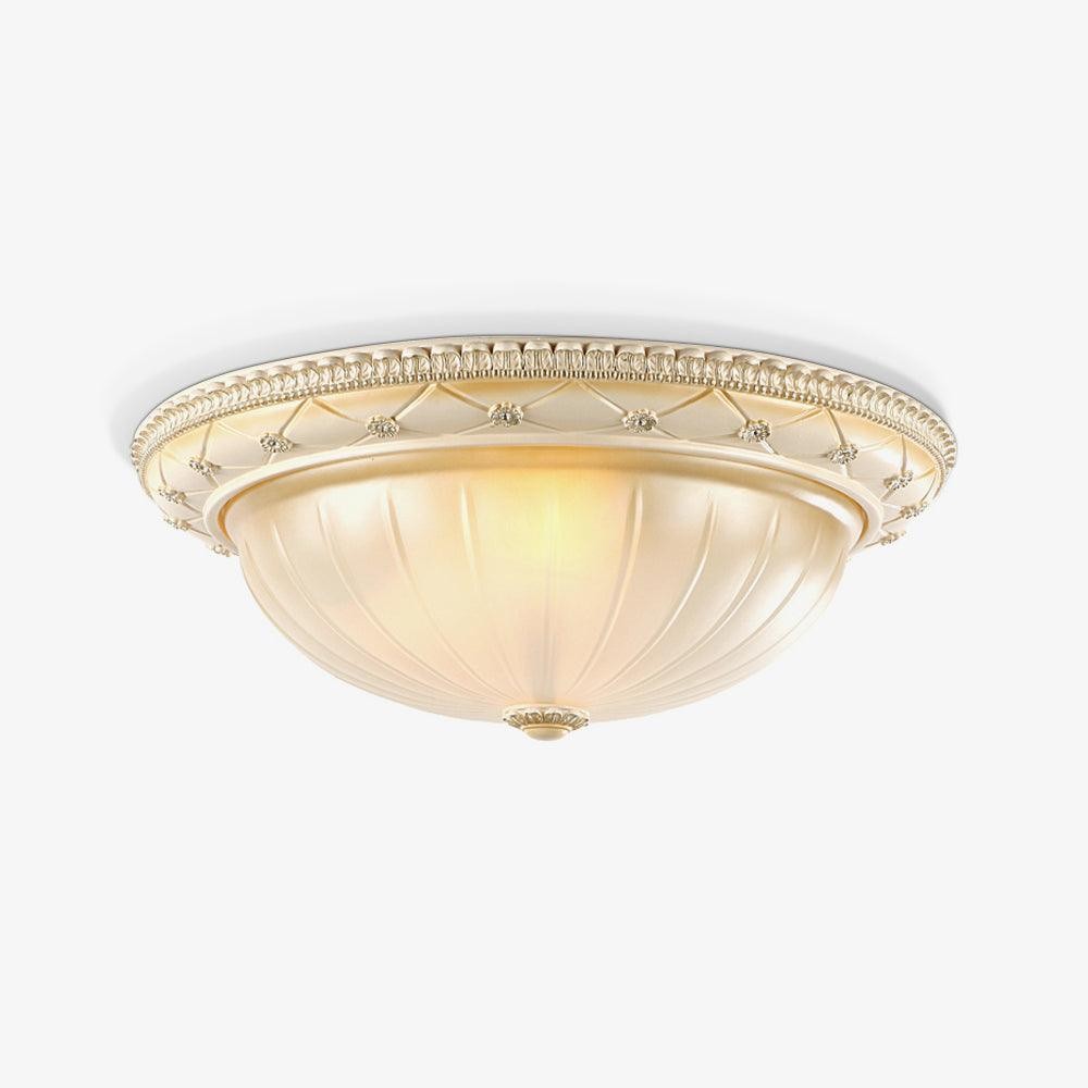 European Vintage Style Resin Ceiling Light for Bedroom M560