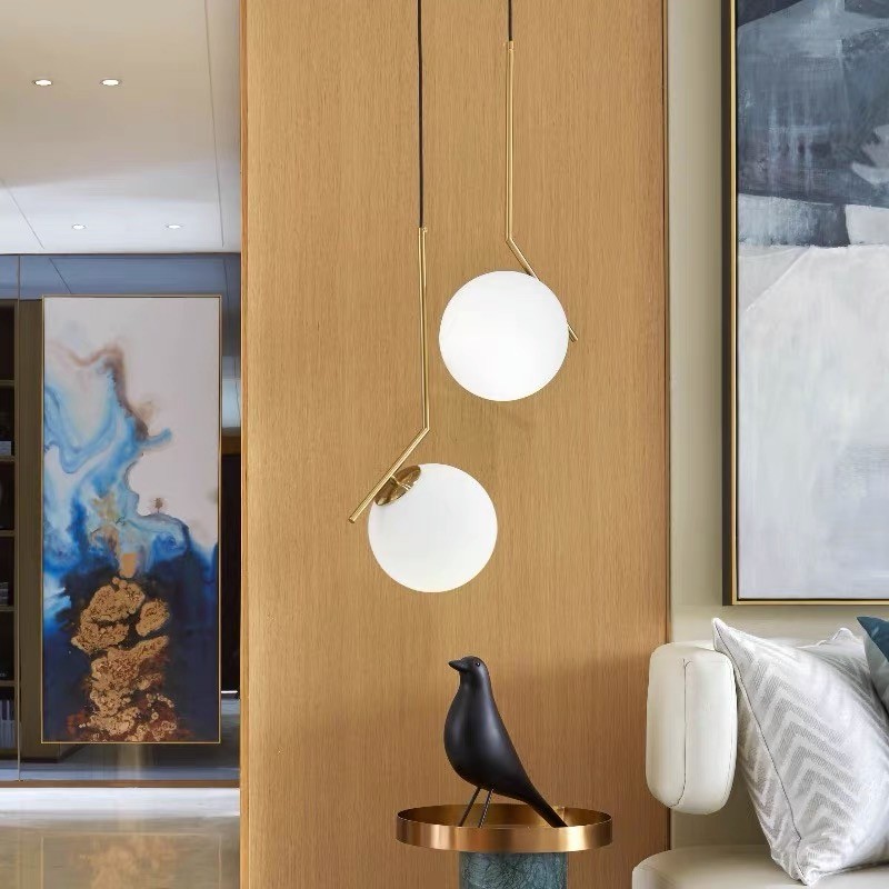 Stylish Glass Ball Pendant Light S61