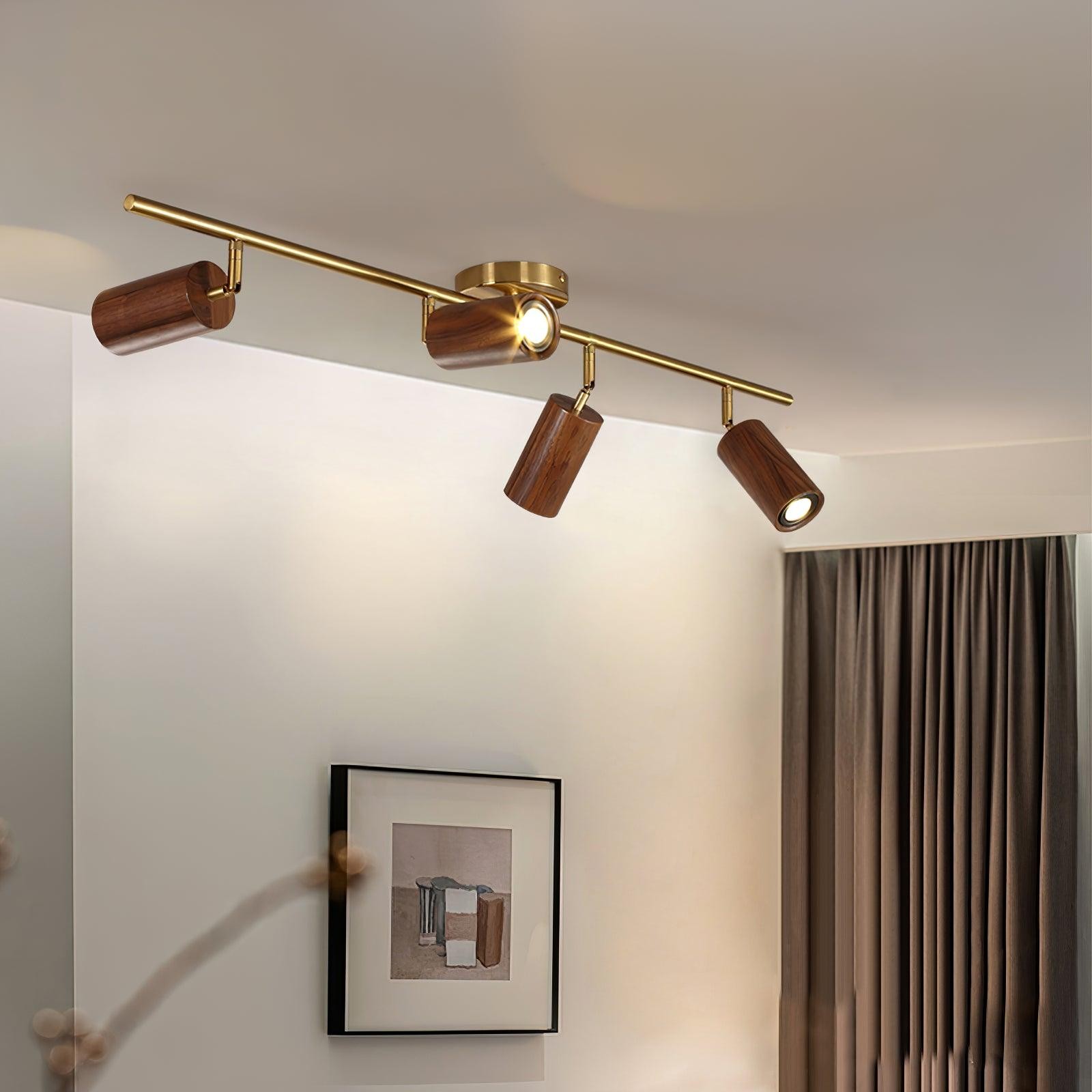 Fashion Wooden Modern Track Lighting M111