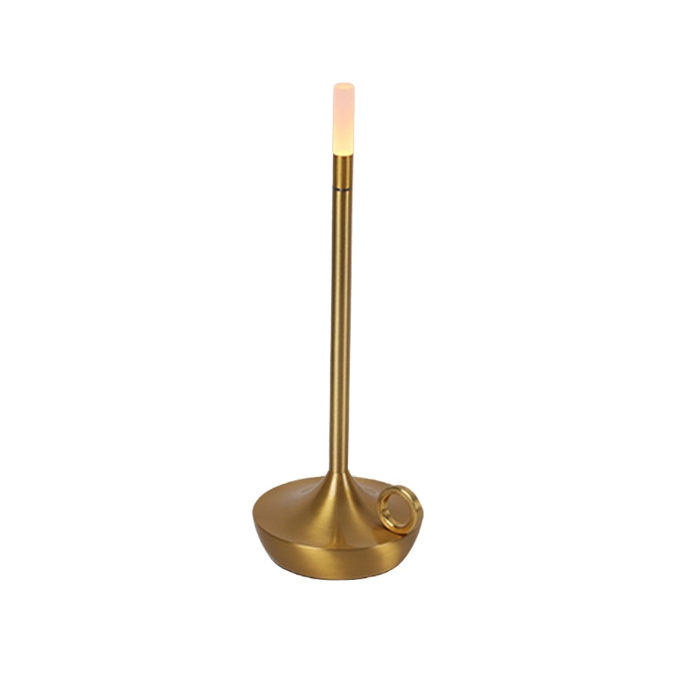 Metal Candle Touch Dimmable Rechargeable Table Lamp S183