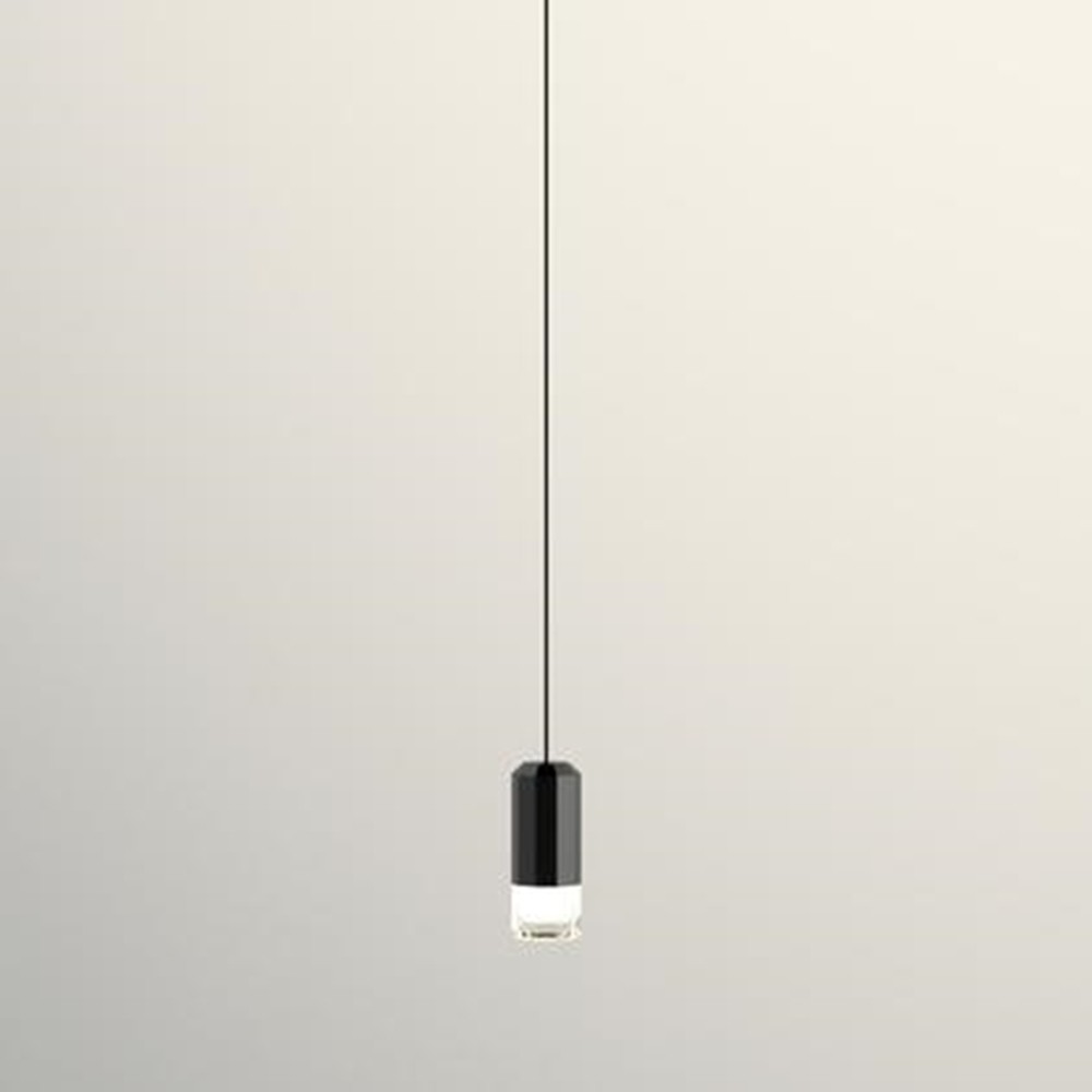 Industrial Black Wireflow Free Form LED Pendant Light