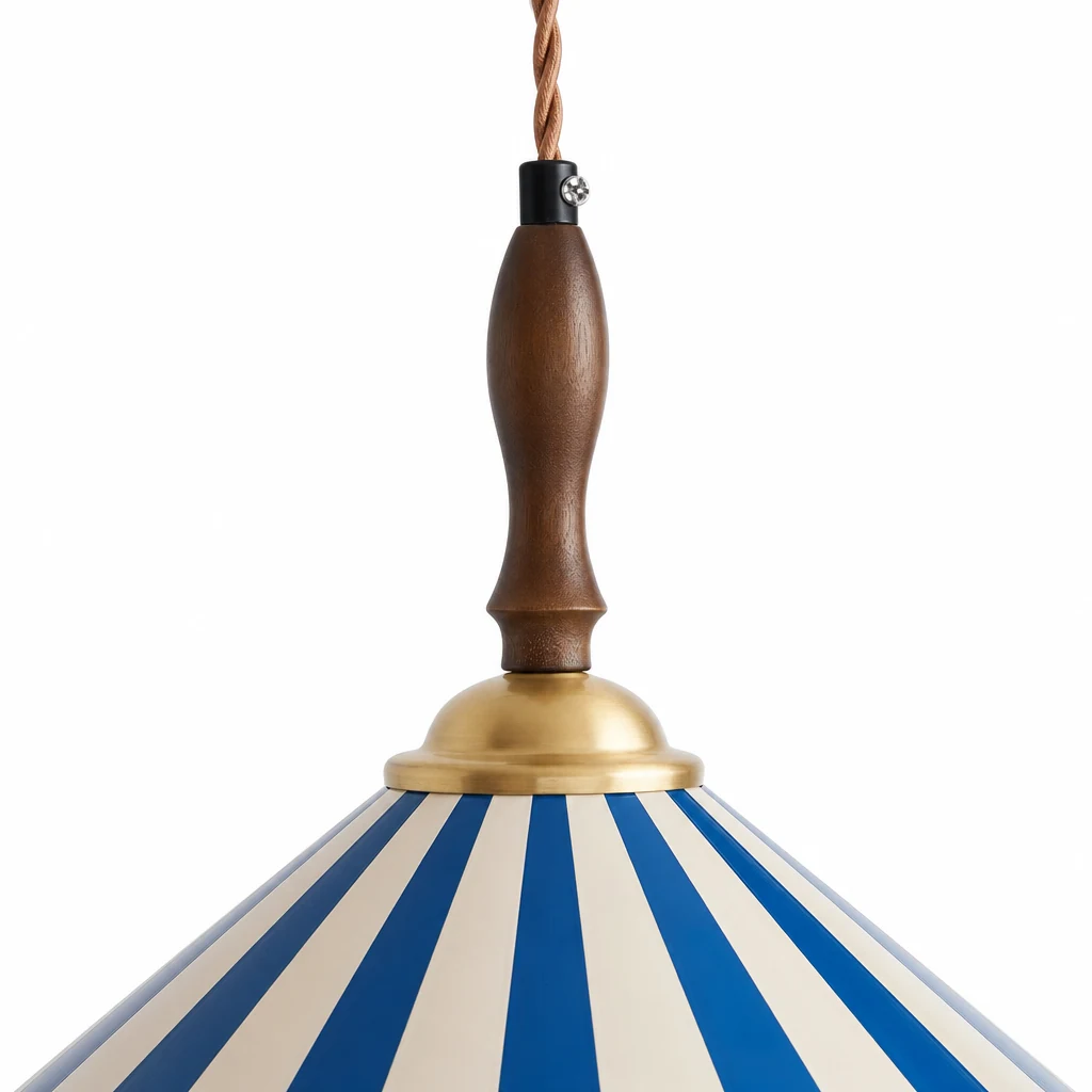 Zbliżenie na ceramiczny klosz i wykończenie Jollycap