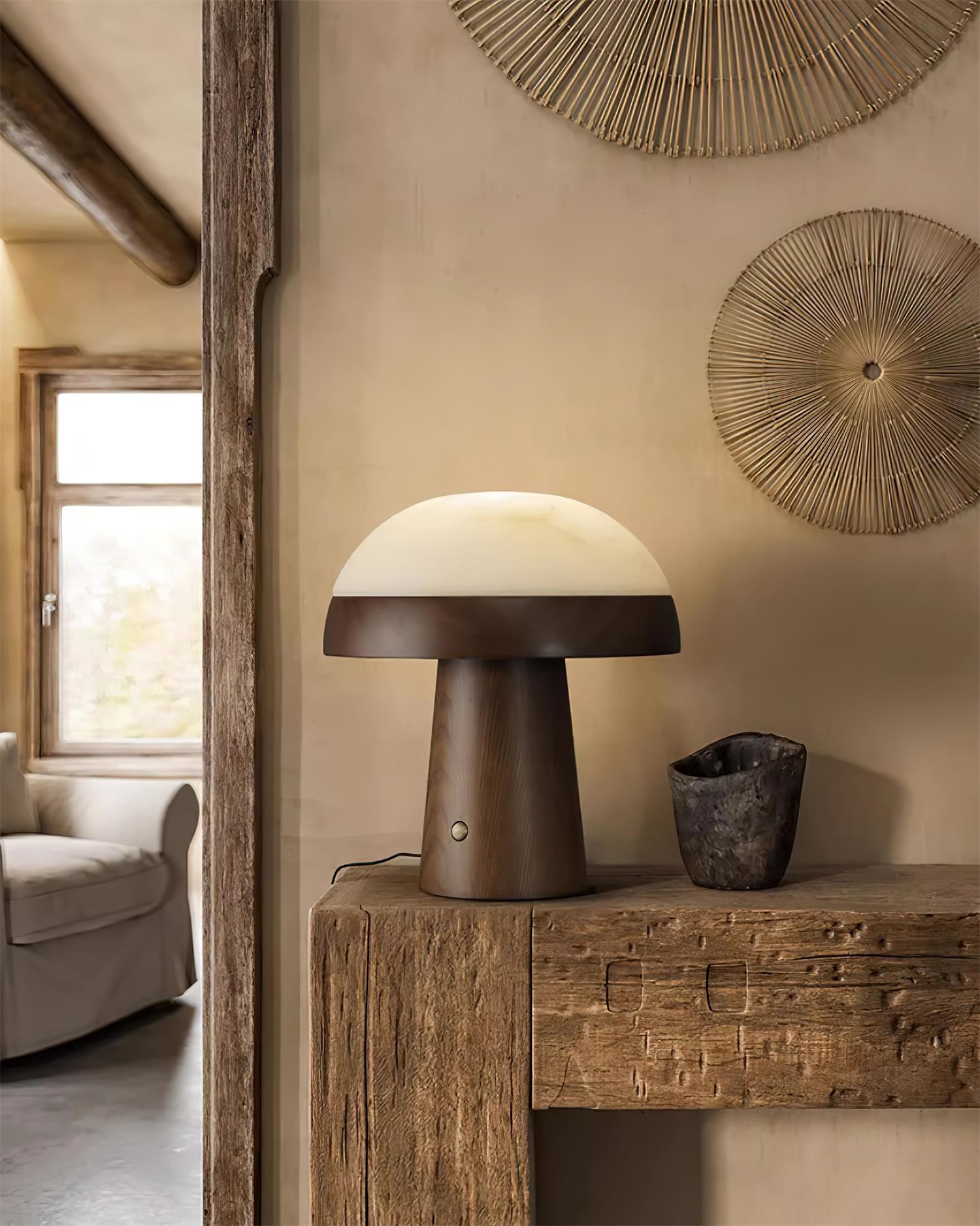 Nordic Minimalist Style Mushroom Shape Table Lamp M222