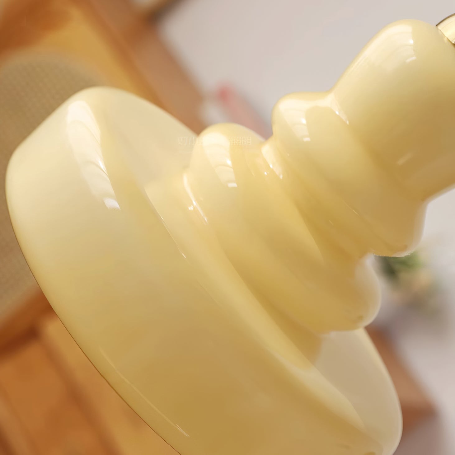 Mid Century Modern Gourd Glass Pendant Light M215