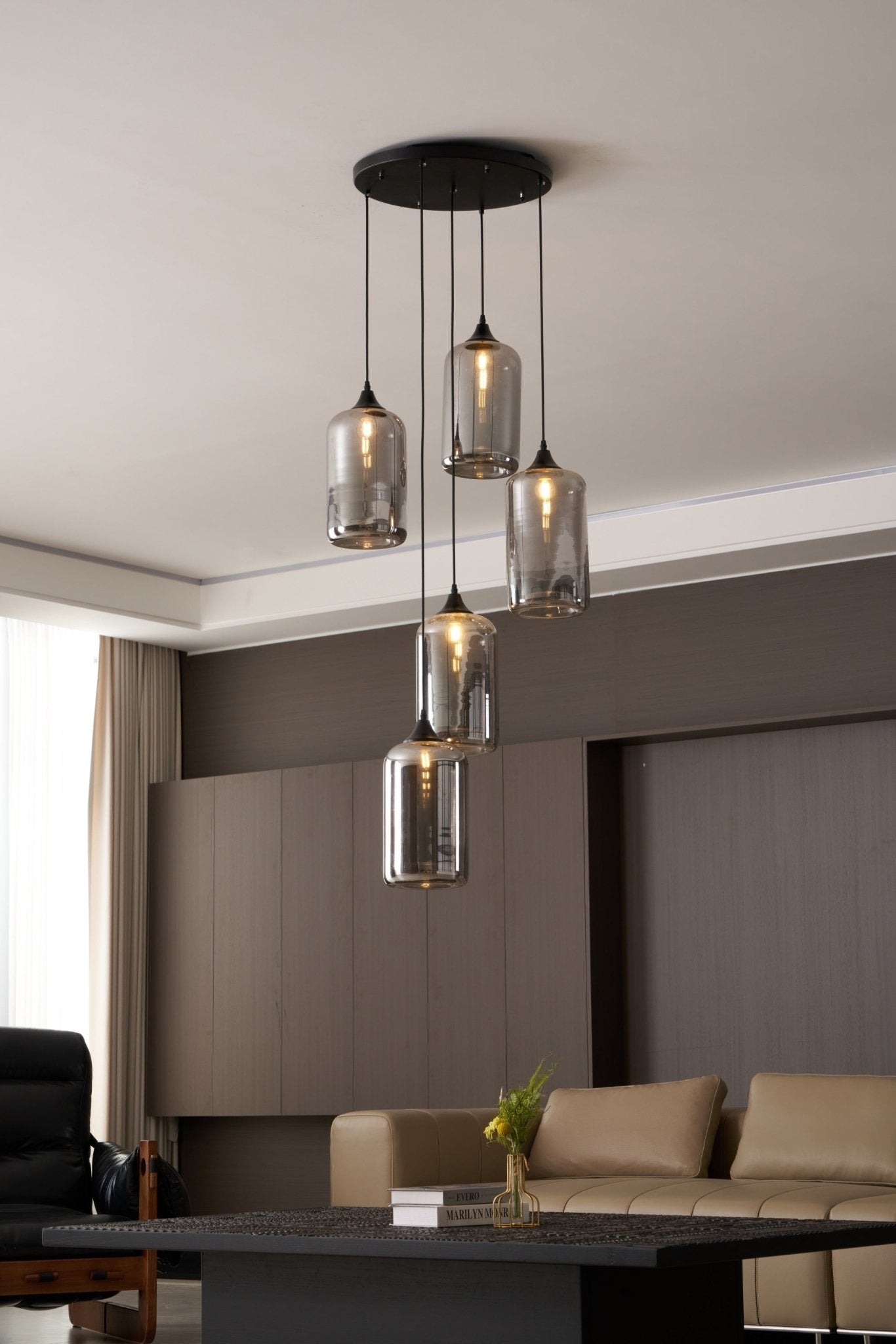 Bottle Pendant Light D363