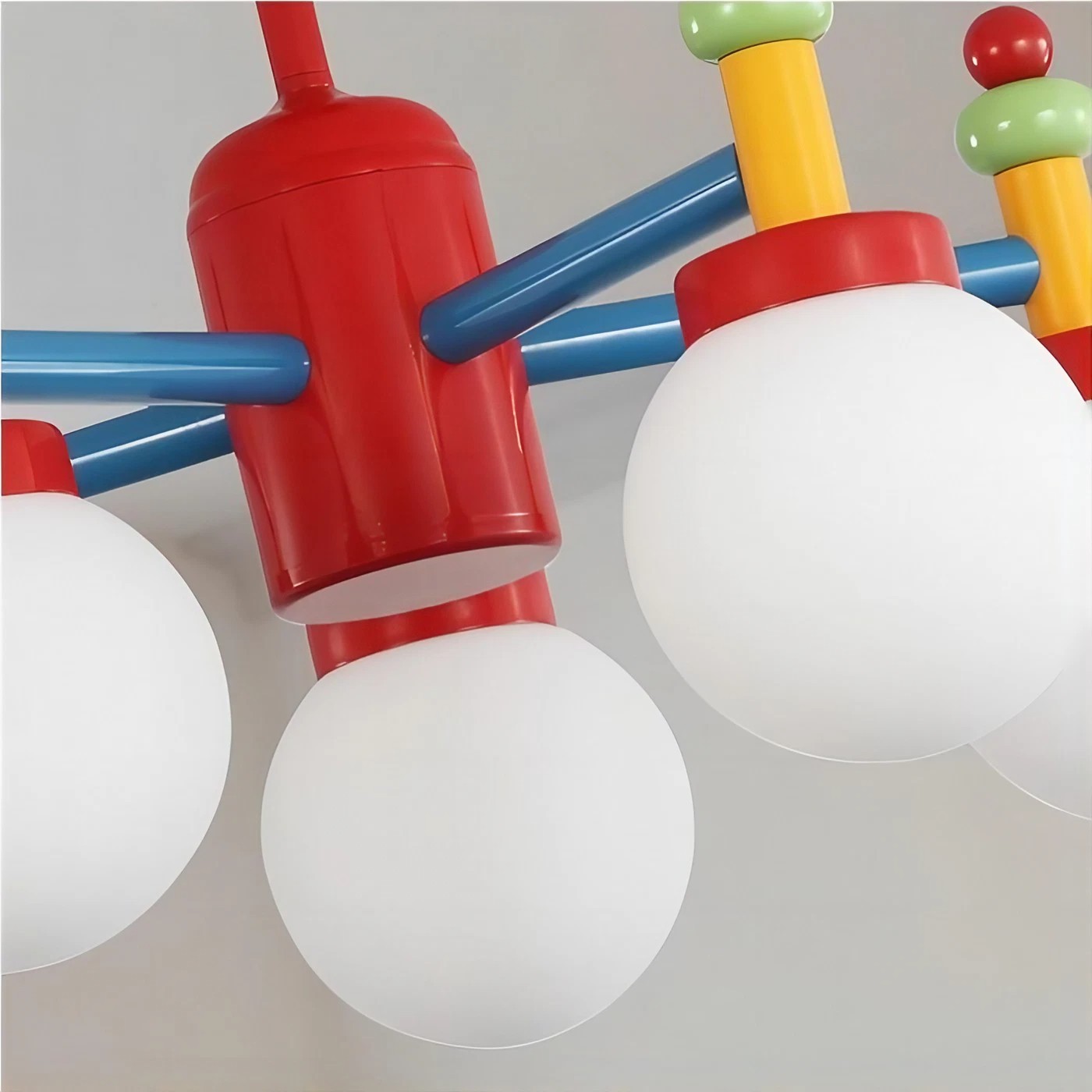 Art Decor Macaron Chandelier For Children's Room S49