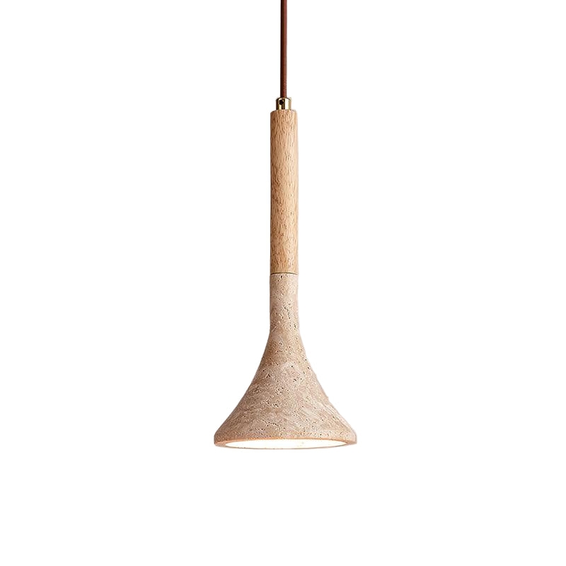 Aplomb Japandi Travertine Pendant Lamp D890