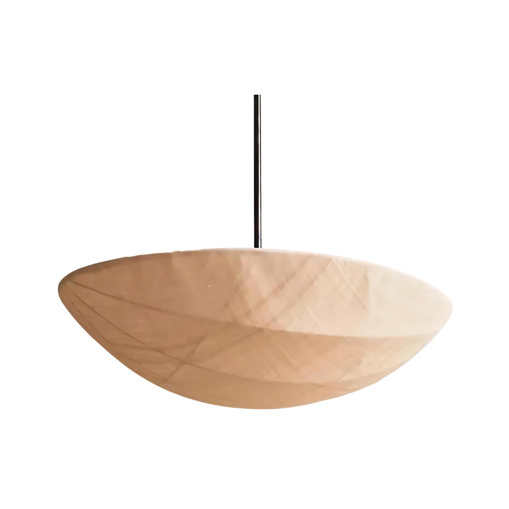 The Wabi-Sabi Canvas Linen Ceiling Light D783