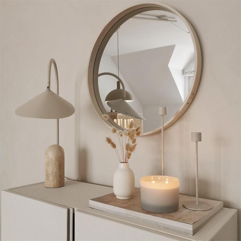 Leaf Shape Swivel Table Lamp for Living Room S175