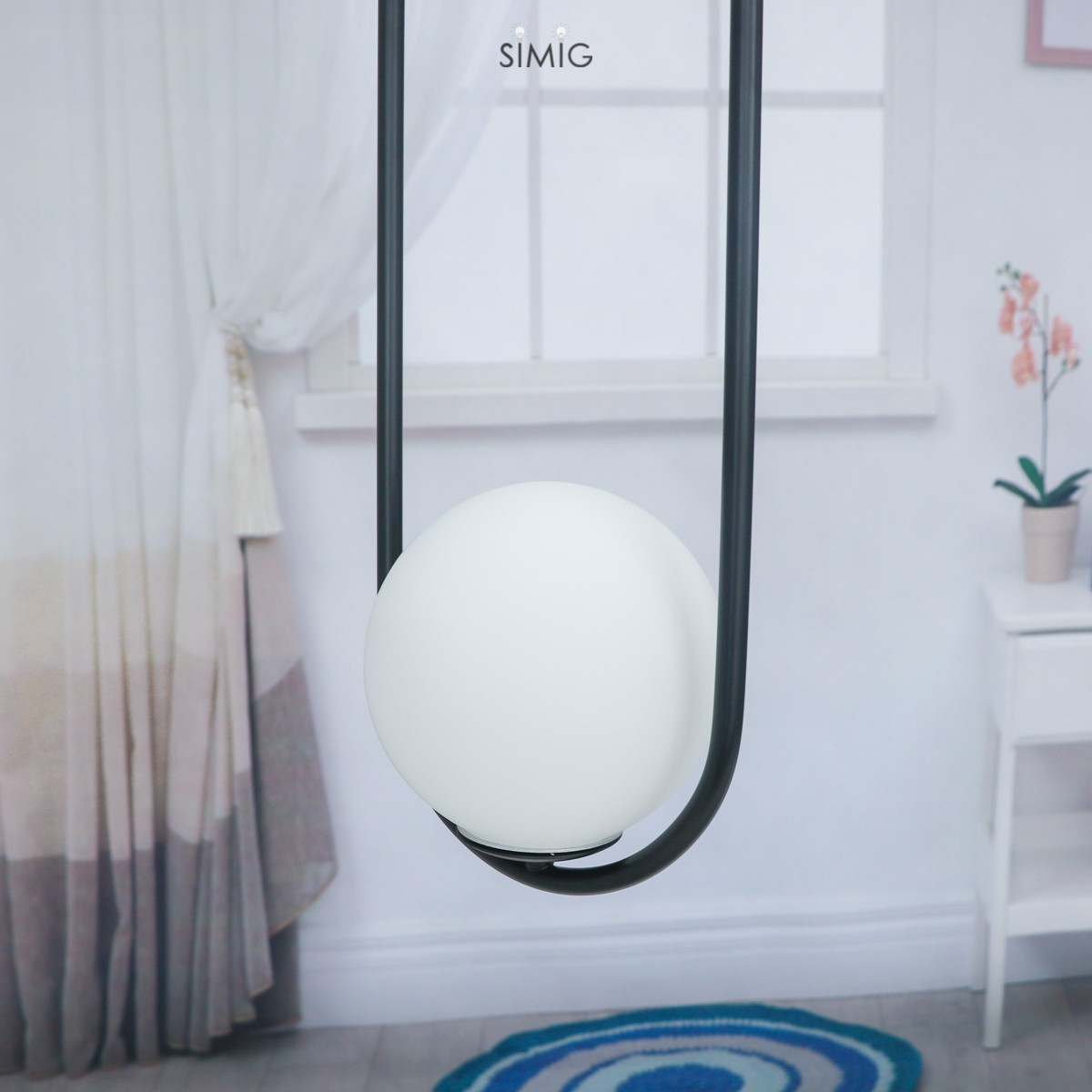 Modern Geometric Metal Pendant Light