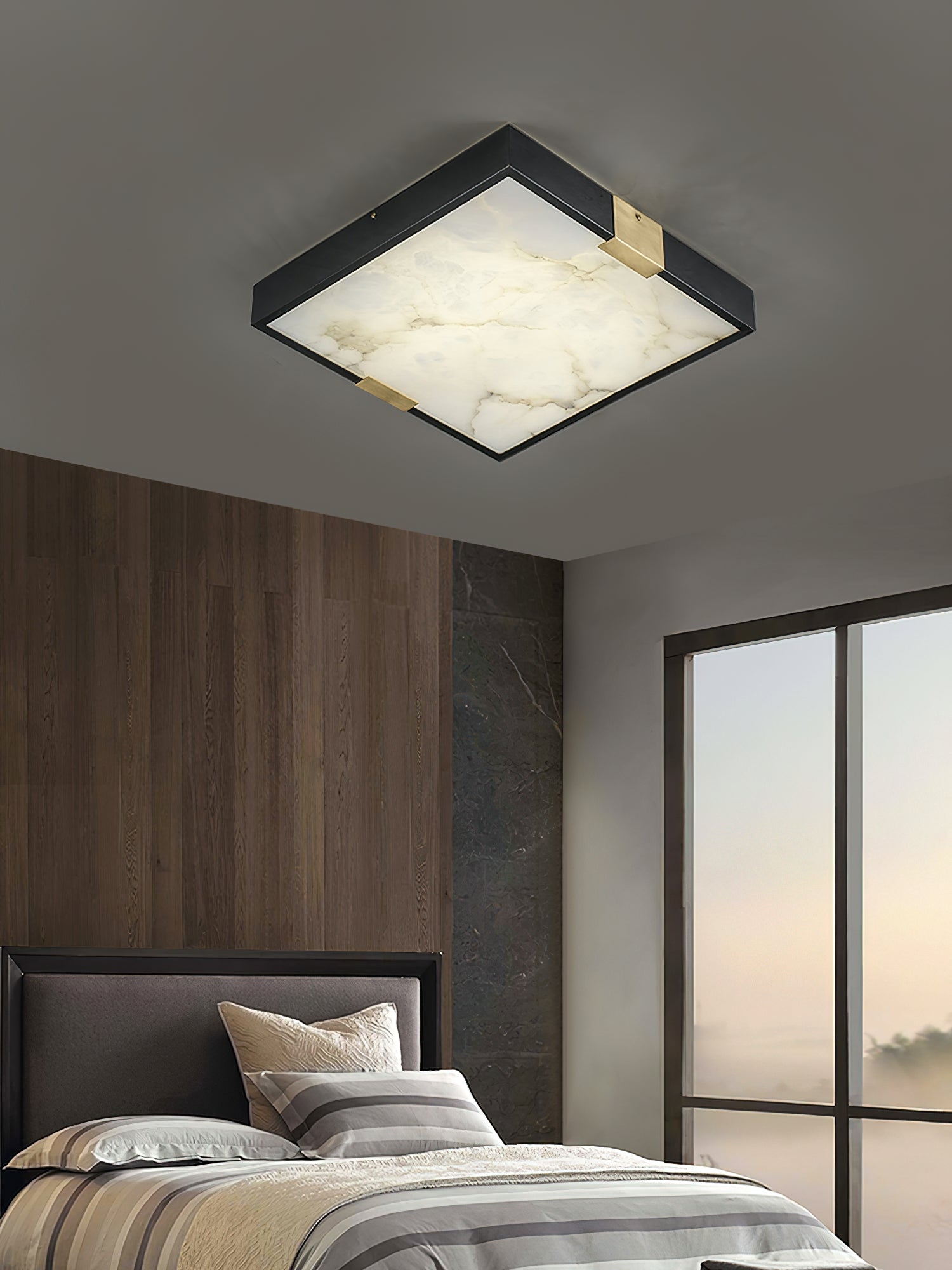 Lucien Alabaster Ceiling Light D432