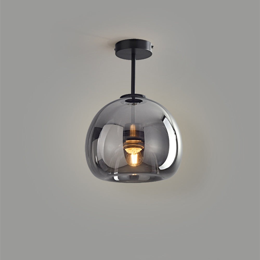 Retro Bubble Concave Glass Ceiling Lamp M104