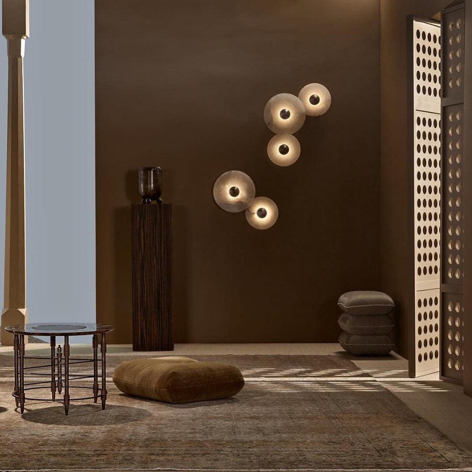 Creative Marble Round Wall Lamp M141