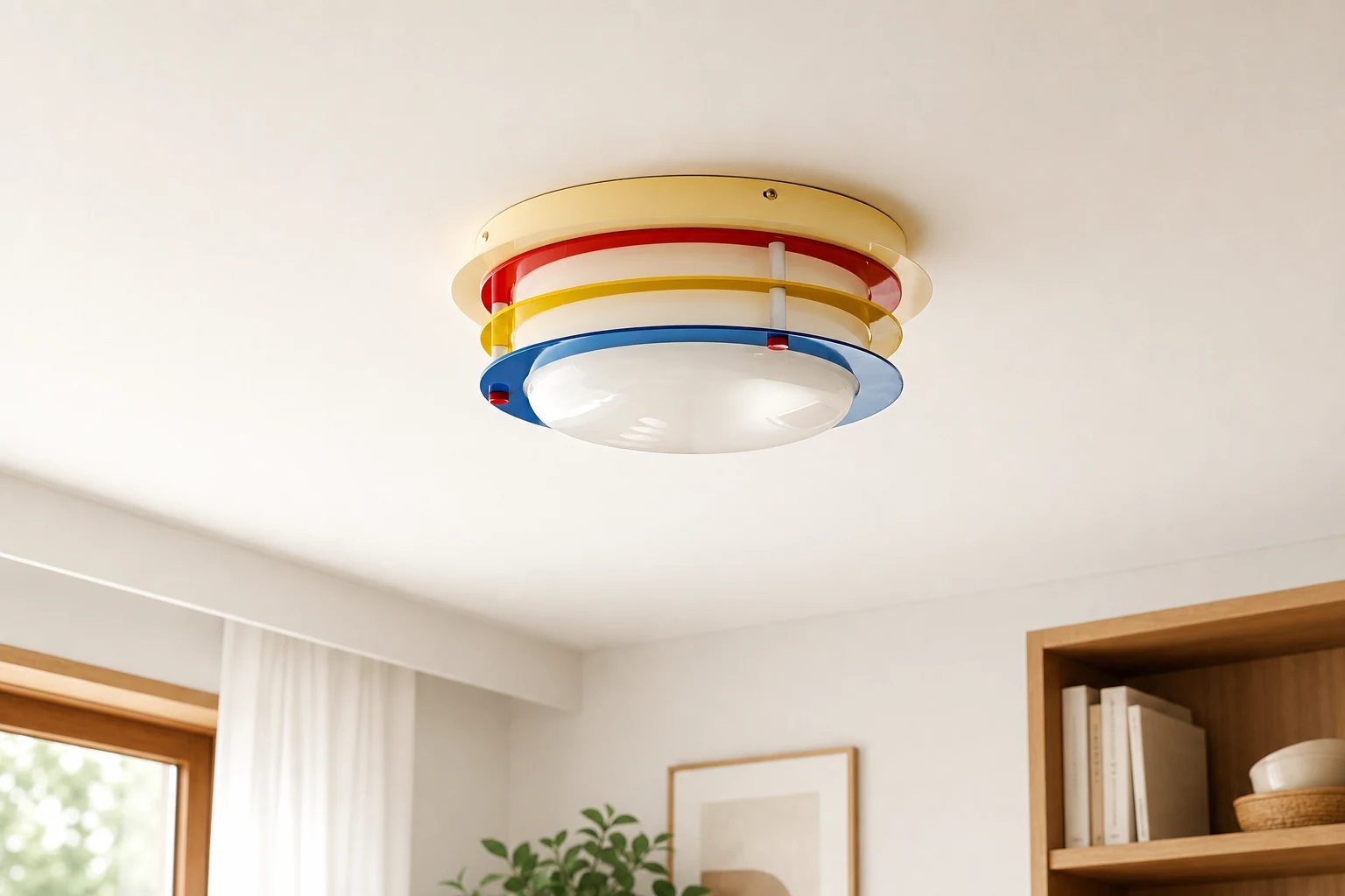 Lampa sufitowa Sienna Wave D340 stylizowana na styl życia