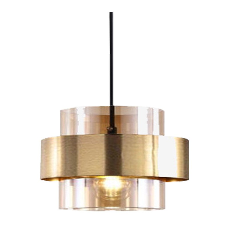 Nordic 2 Layer Glass Bedside Pendant Light S103