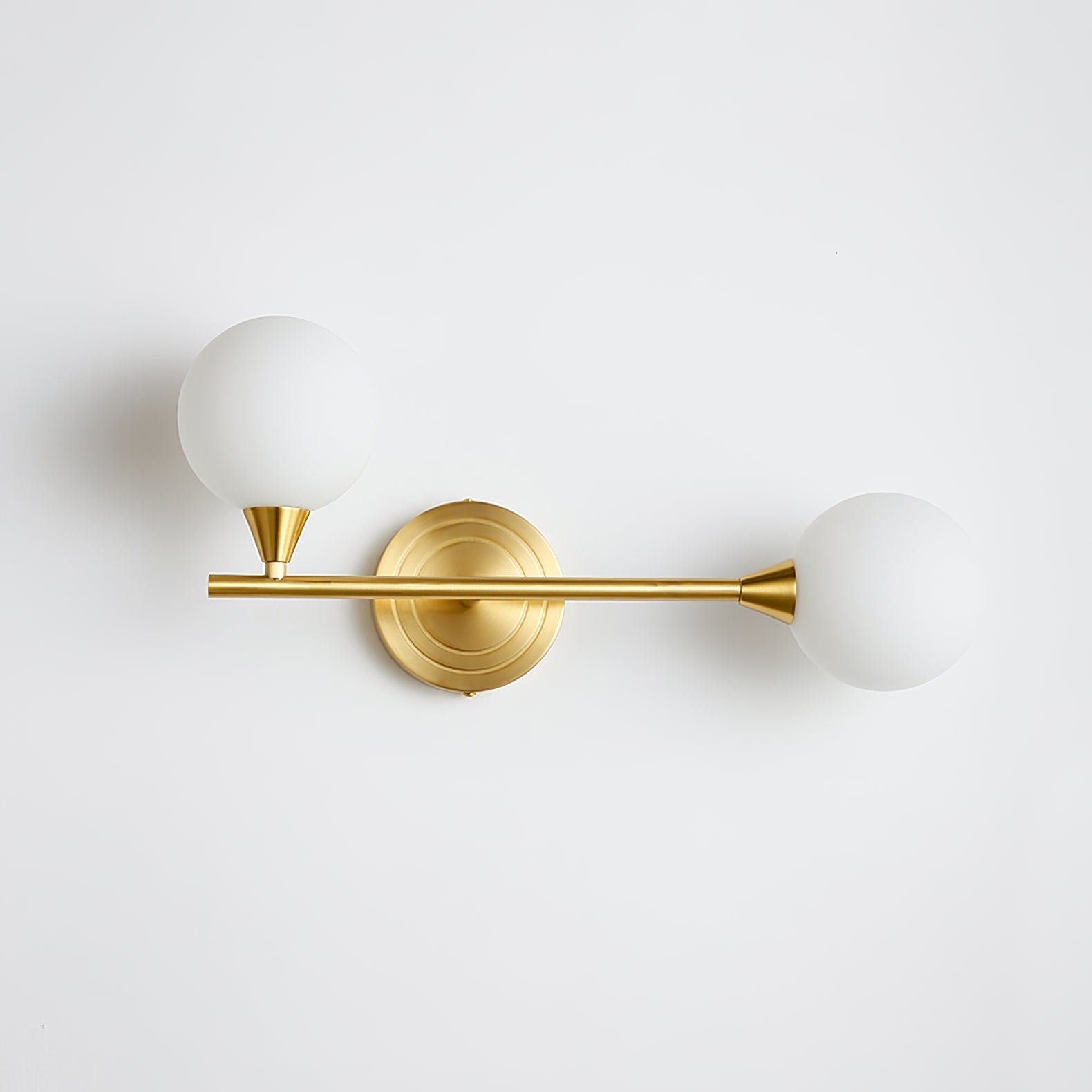 Holten Brass Armed Sconce D409
