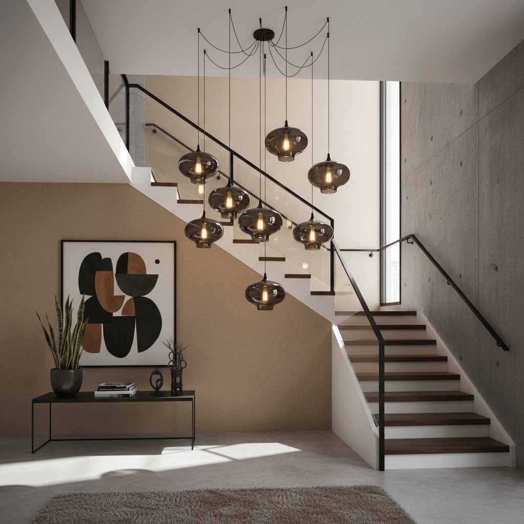 Bottle Pendant Light D363