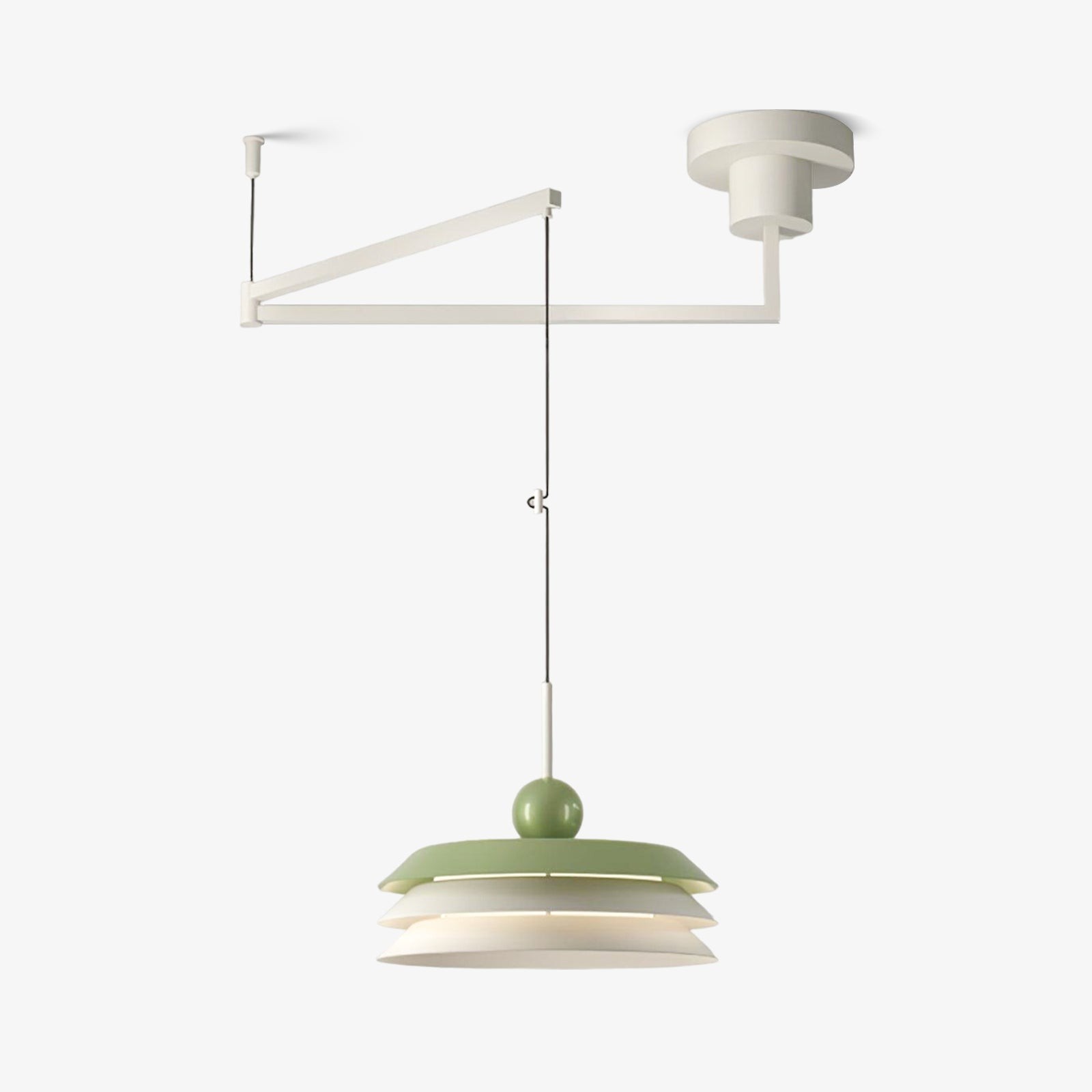 Nordic Creative Cream Style Multi-Layer Pendant Lamp For Living Room M451