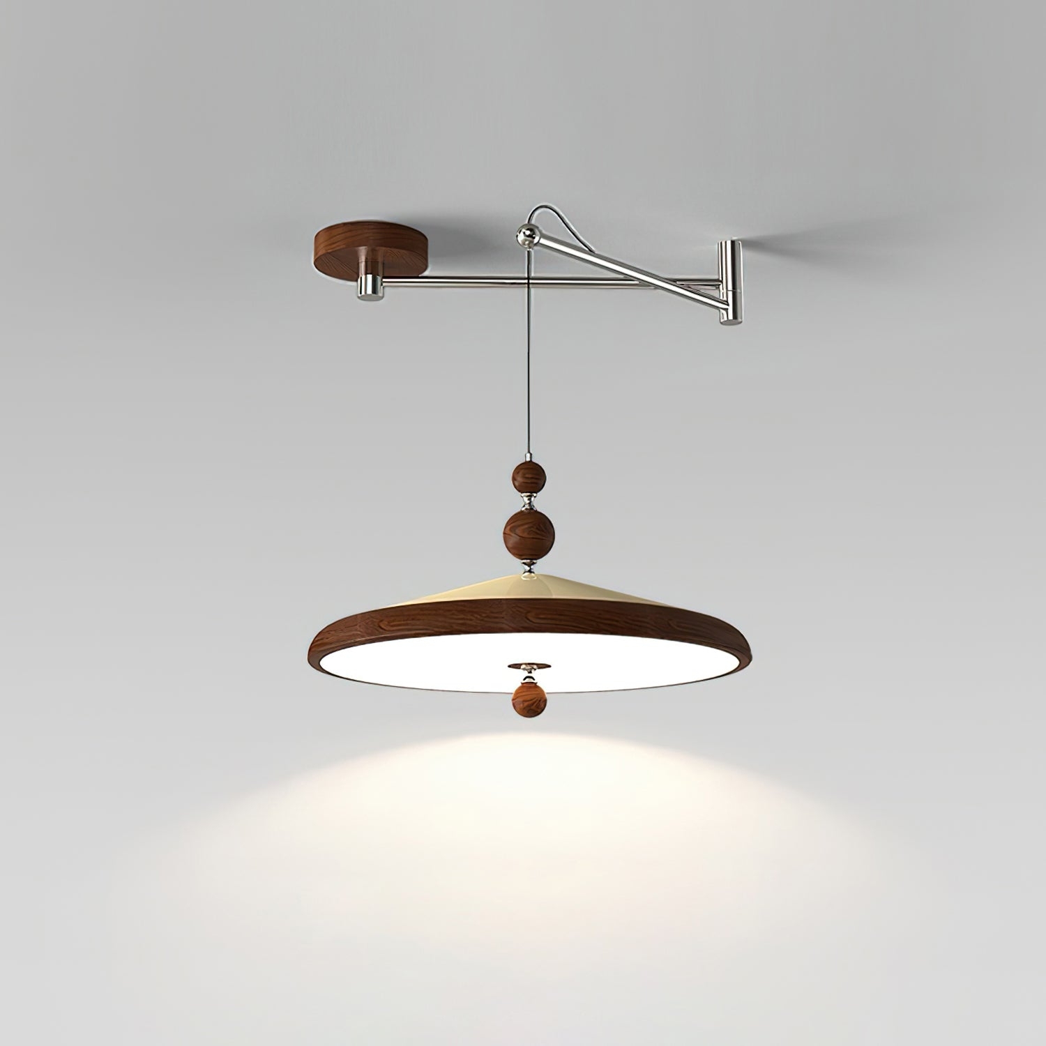 Hover Swing Arm Pendant Lamp D63