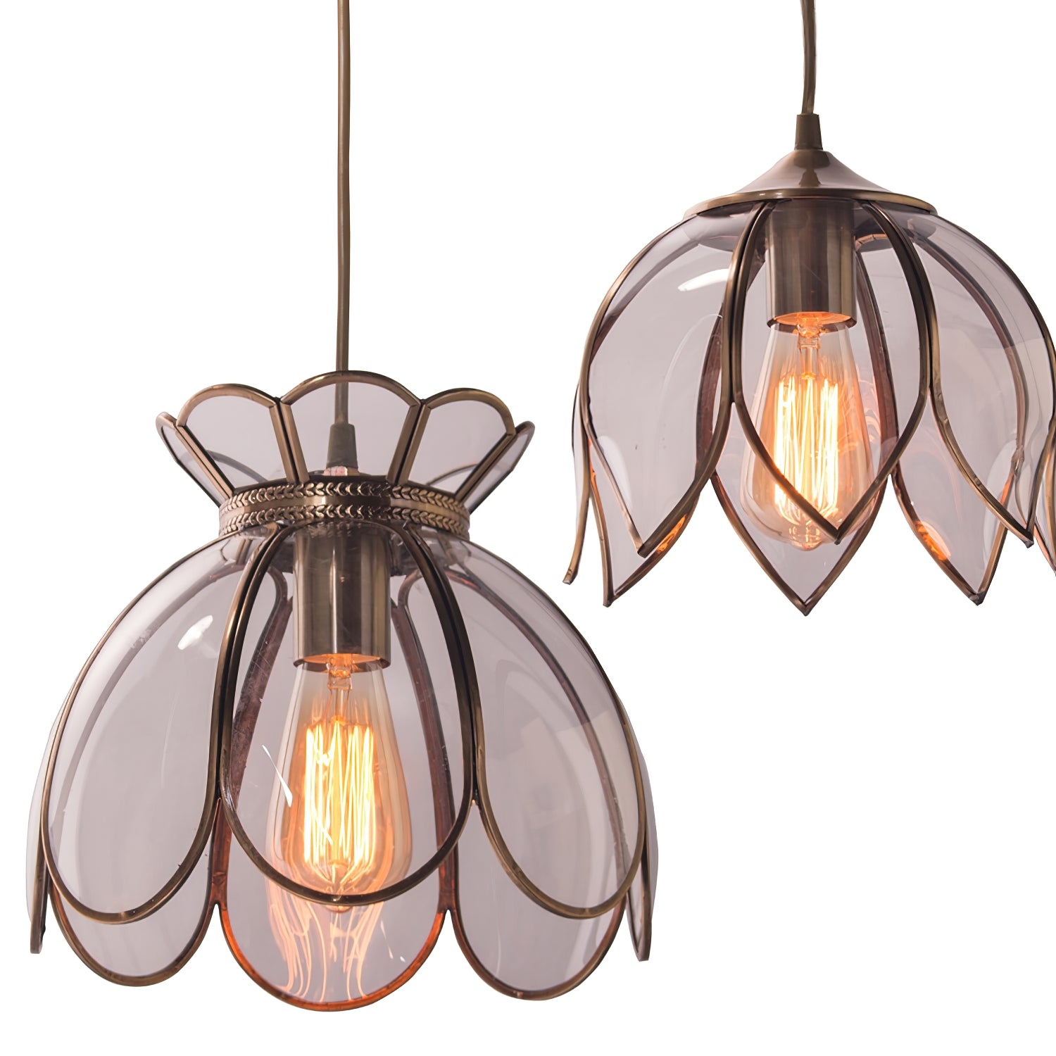 Retro Lotus Pendant Lamp D582