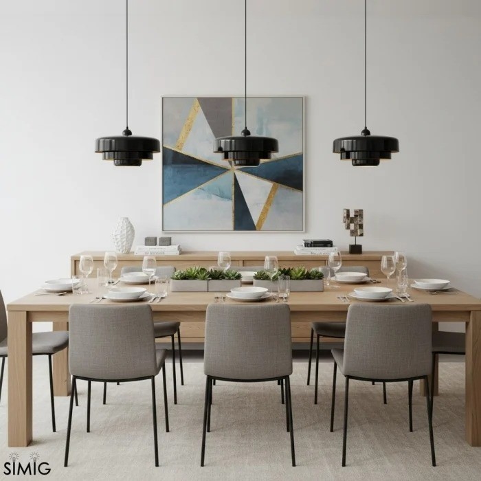 Triple Layer Disc Macaron Cake Pendant Light S90