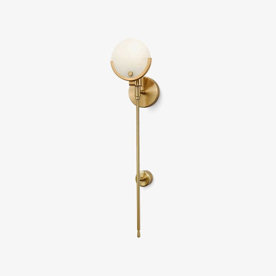 Metal Brass Spherical Bedroom Wall Lamp M88